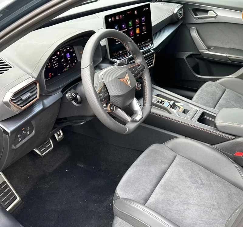 Cupra Formentor VZ/333HP/CAM/NAVI/MEMO/KLESS/L.ASSIST/451g, снимка 8 - Автомобили и джипове - 52087984