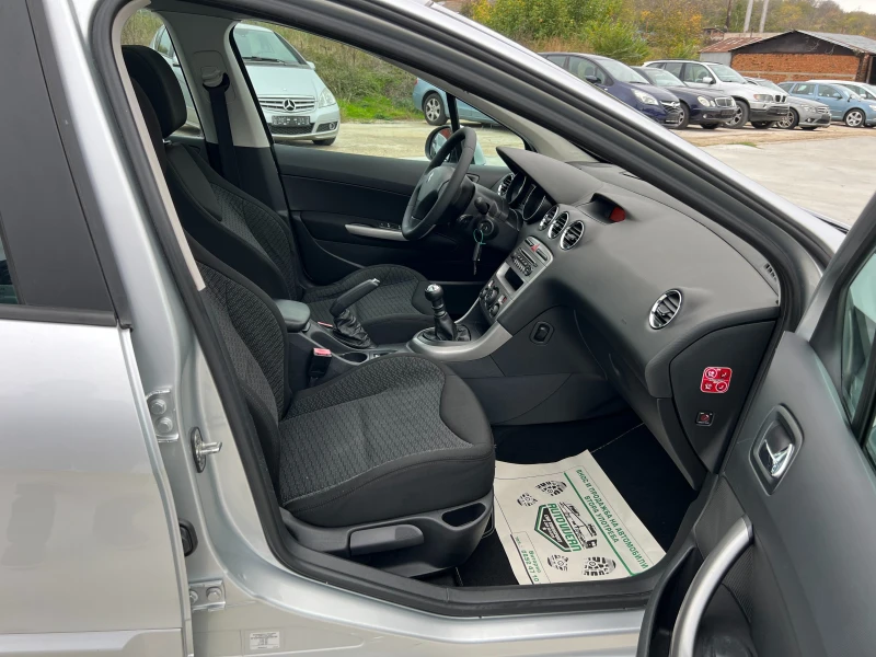 Peugeot 308 1.6HDI-109кс6+ 1, снимка 12 - Автомобили и джипове - 52256966