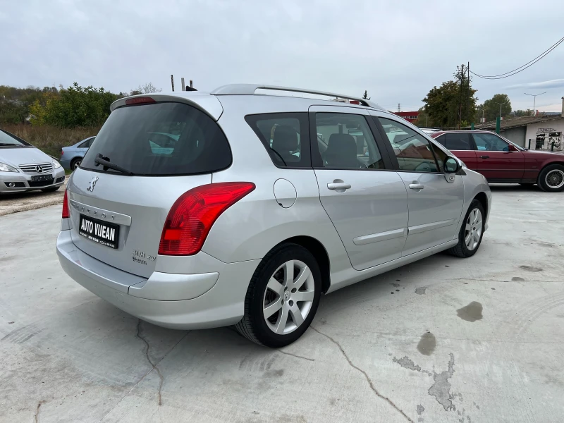 Peugeot 308 1.6HDI-109кс6+ 1, снимка 4 - Автомобили и джипове - 52256966