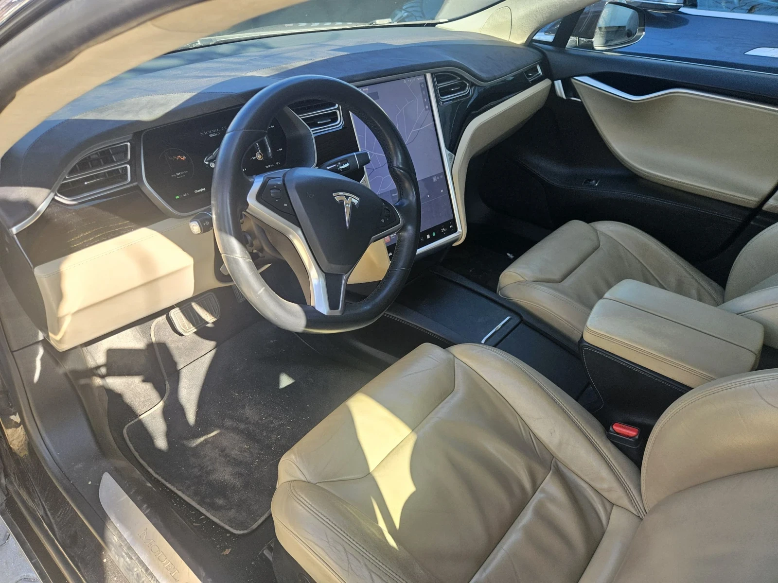 Tesla Model S 90D, снимка 3 - Автомобили и джипове - 53740828
