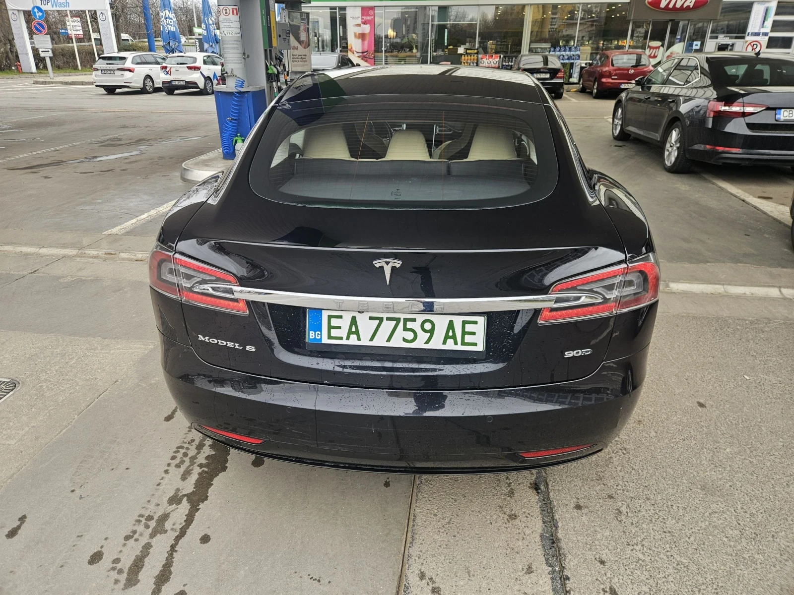 Tesla Model S 90D, снимка 3 - Автомобили и джипове - 53946761
