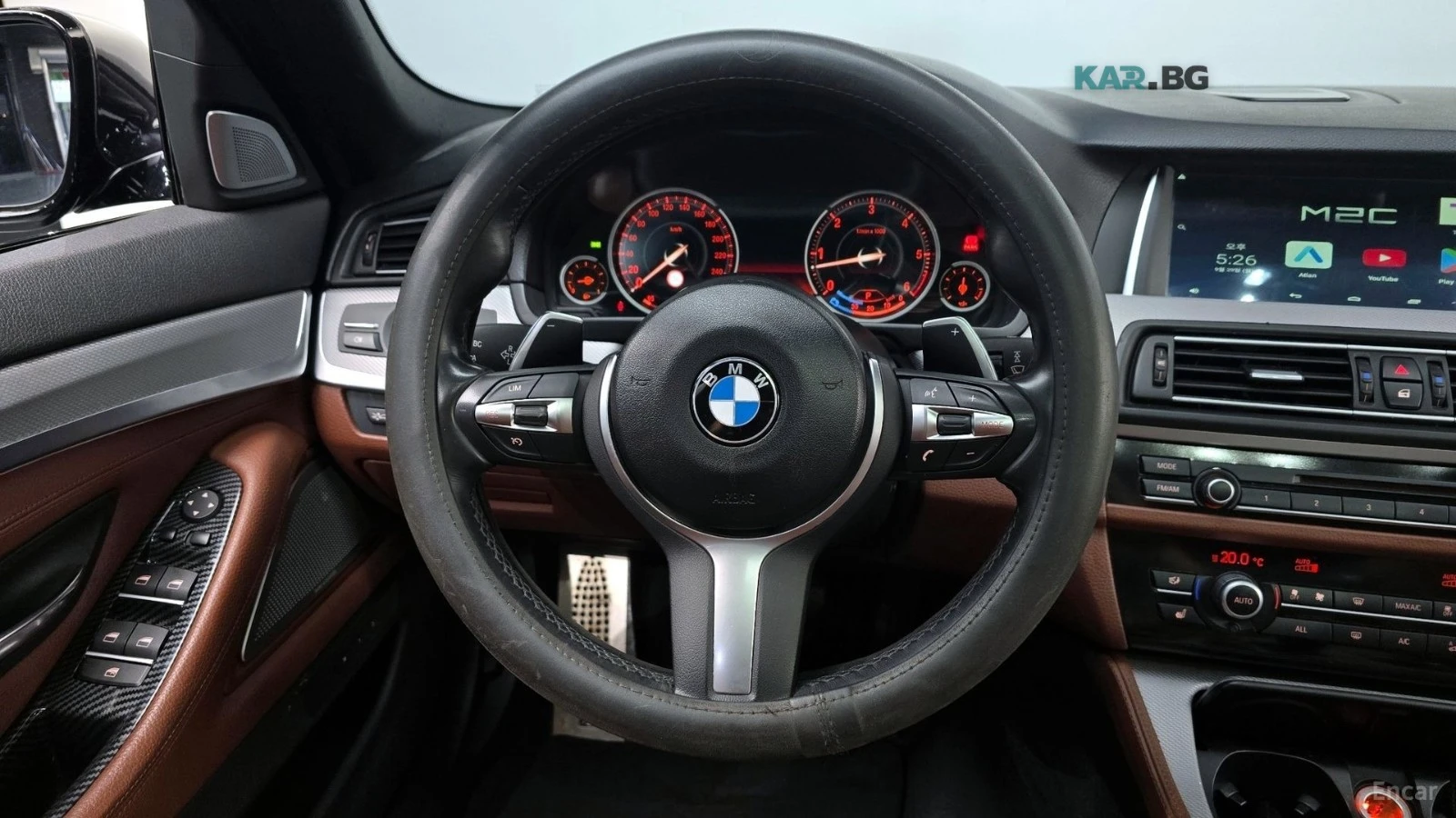 BMW 550 I / XDRIVE / M PKG / BOWERS / ОБДУХ / HEADUP / 360, снимка 13 - Автомобили и джипове - 54670110