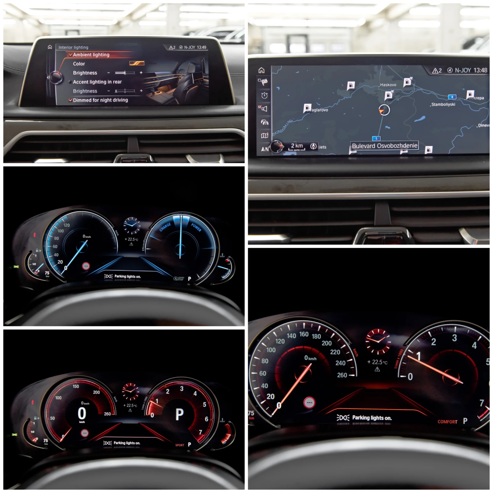 BMW 750 Long 3TV M paket, снимка 17 - Автомобили и джипове - 54717201