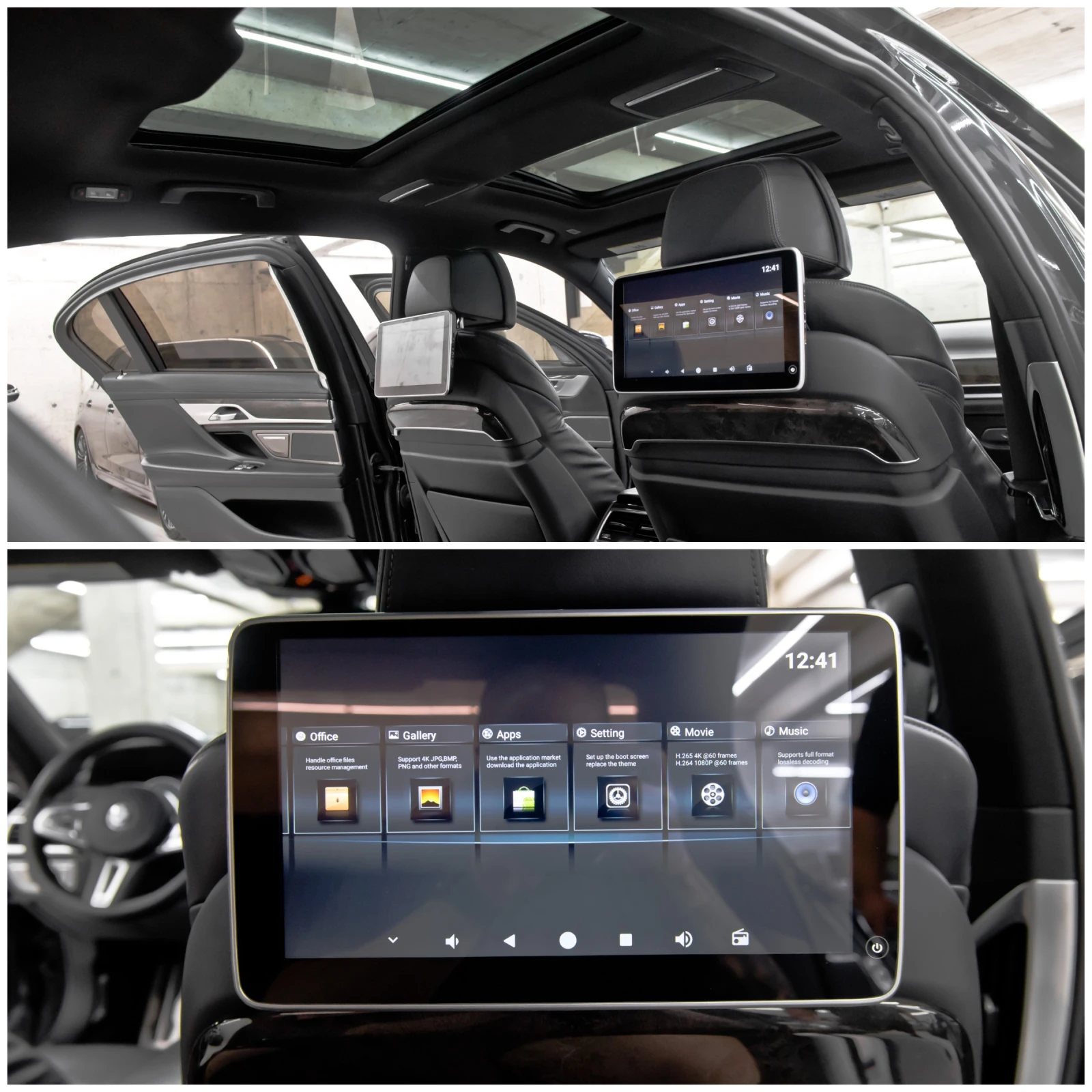 BMW 750 Long 3TV M paket, снимка 13 - Автомобили и джипове - 54717201