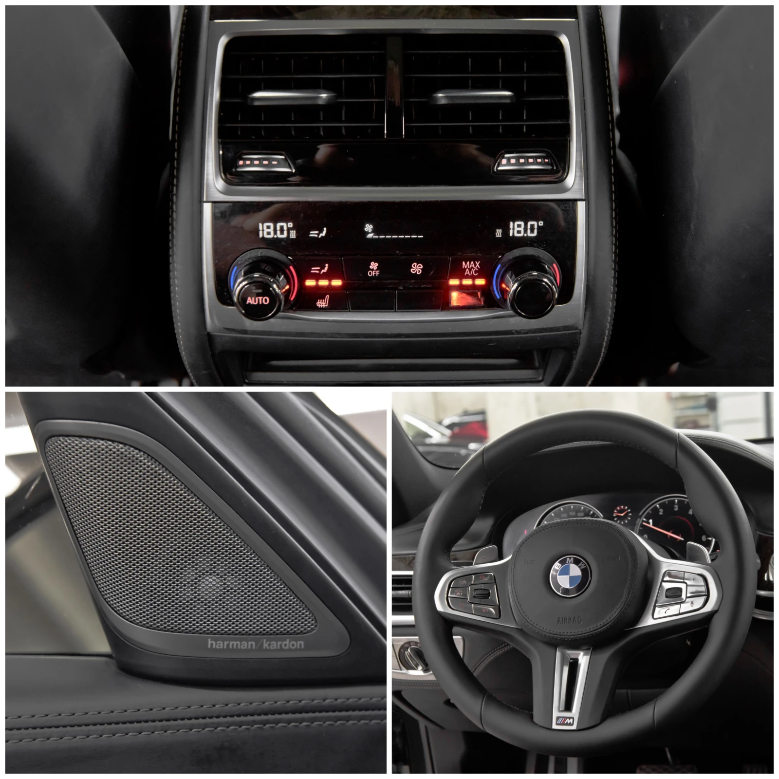 BMW 750 Long 3TV M paket, снимка 15 - Автомобили и джипове - 54717201