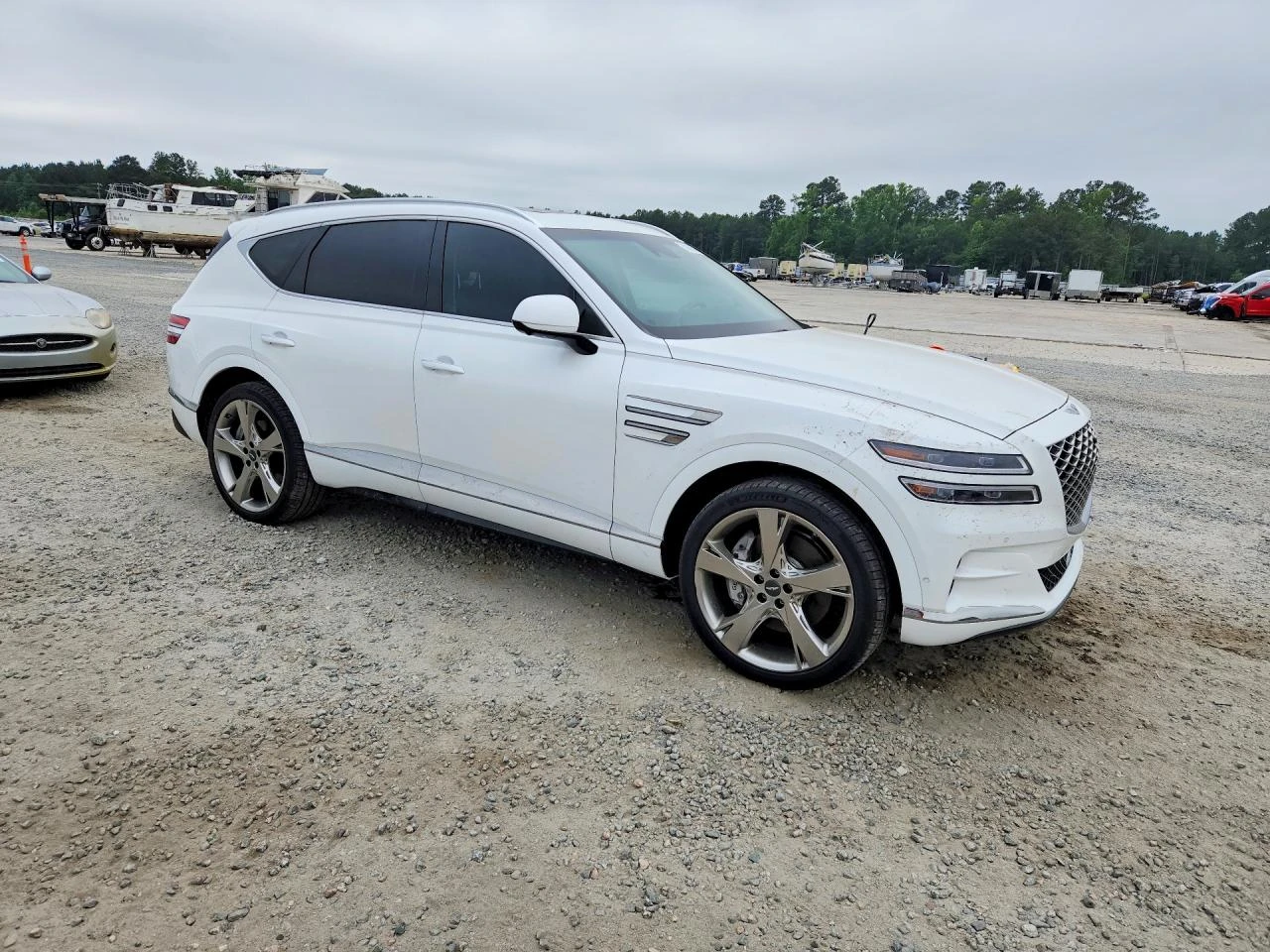 Genesis GV80 * 3.5T* AWD* КОЖА* ПОДГРЕВ* ПАНОРАМА* , снимка 4 - Автомобили и джипове - 54781832