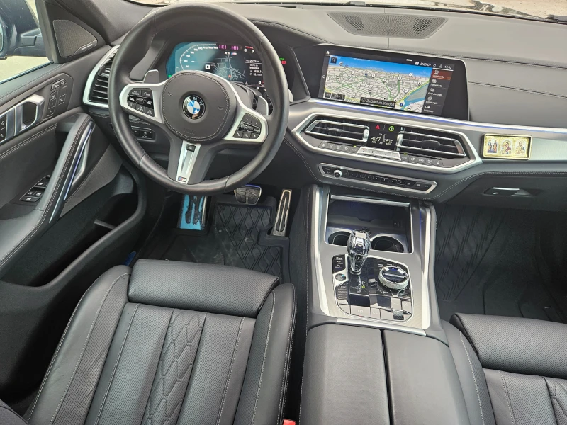 BMW X6 40i/xDrive/M-sport/Гаранция/Лизинг, снимка 14 - Автомобили и джипове - 46957361