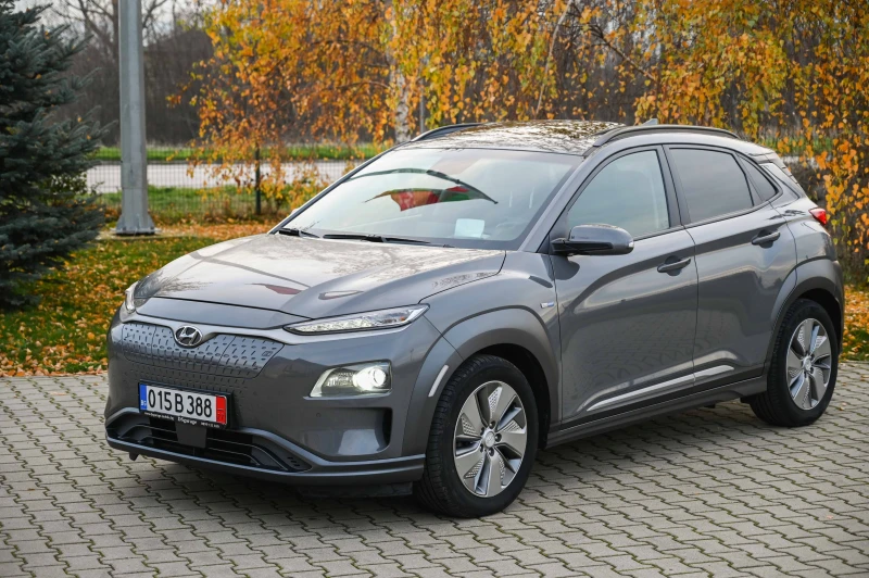 Hyundai Kona Premium* 64KW* КАМЕРА* ДИСТРОНИК* ОБДУХ* FULL, снимка 3 - Автомобили и джипове - 52663363