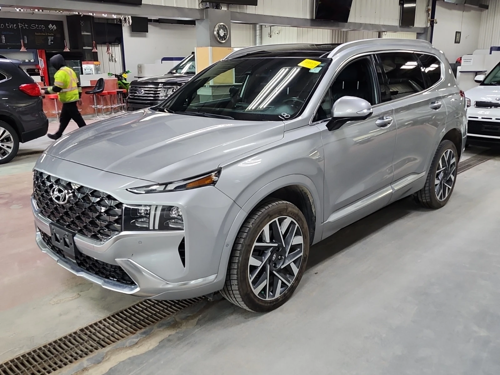 Hyundai Santa fe ULTIMATE CALLIGRAPHY* 360view* Pano* Обдухване* HU