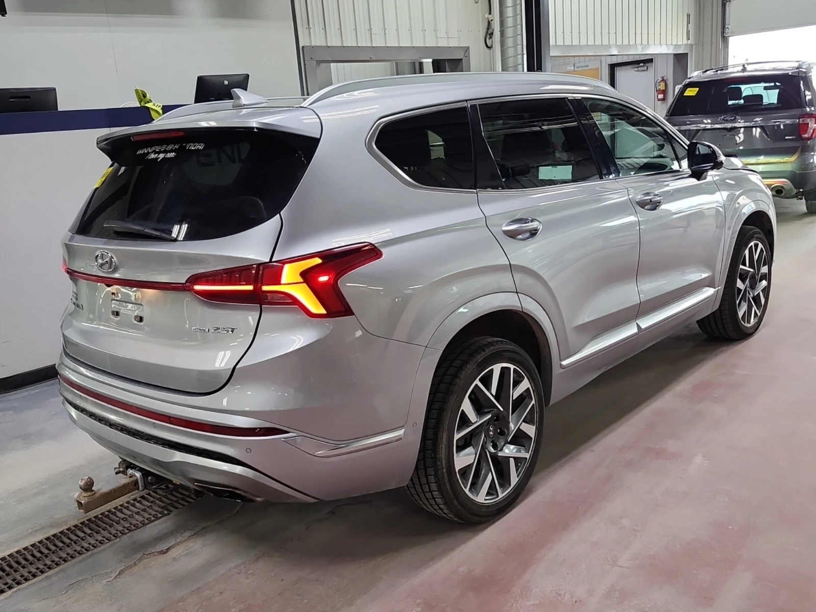 Hyundai Santa fe ULTIMATE CALLIGRAPHY* 360view* Pano* Обдухване* HU, снимка 3 - Автомобили и джипове - 54414834