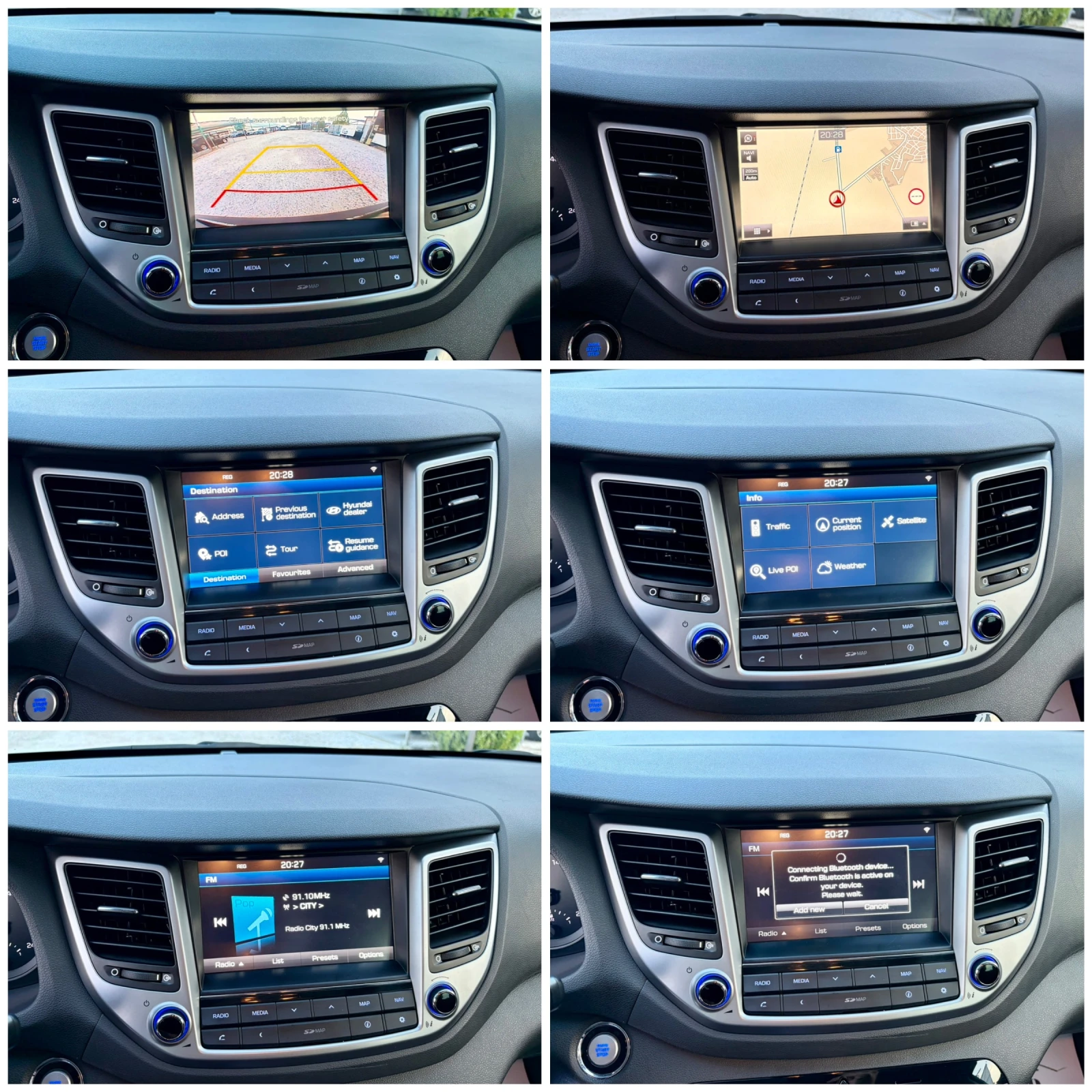 Hyundai Tucson Xpossible 125000км 1.7CRDI AVTOMAT CAMERA, снимка 12 - Автомобили и джипове - 55452047