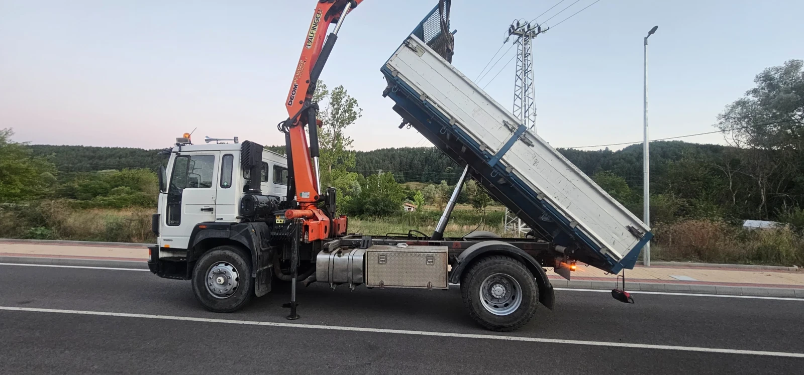 Volvo Fs Кран , снимка 3 - Камиони - 56465630