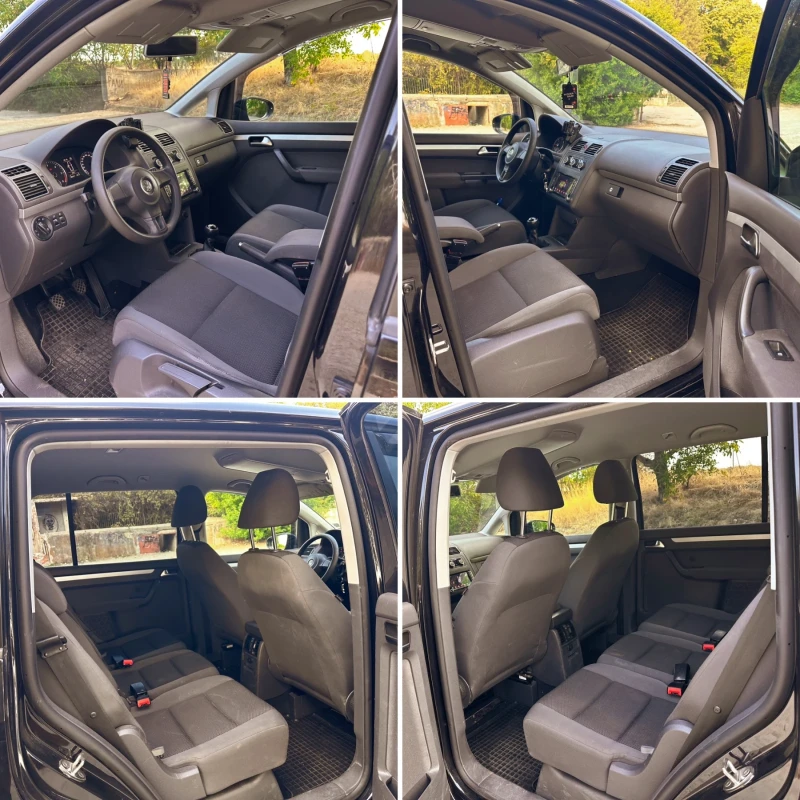 VW Touran ОБСЛУЖЕНА 100%, Всичко платено, снимка 7 - Автомобили и джипове - 52331515
