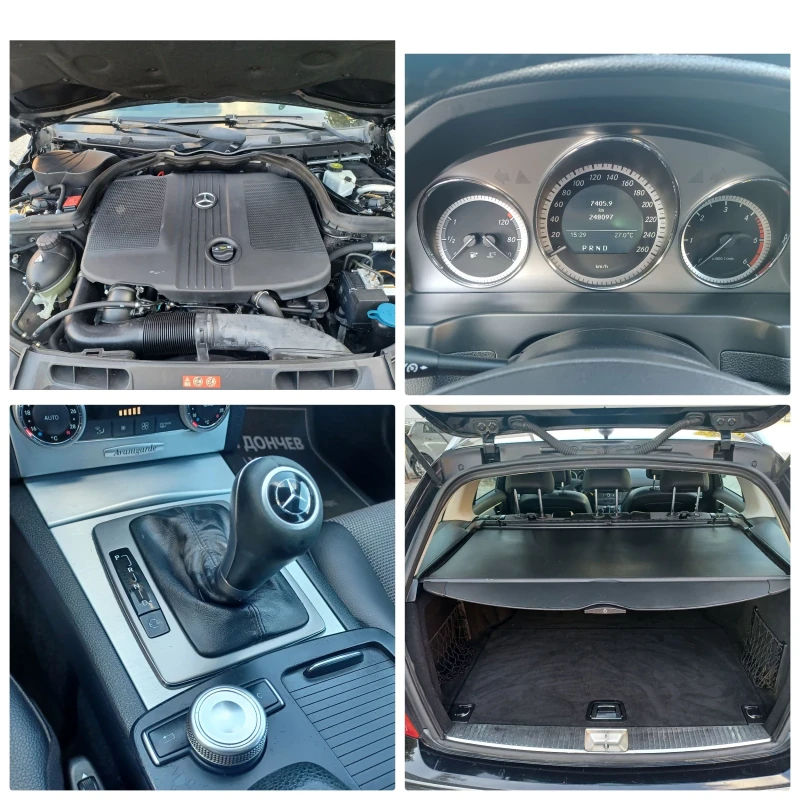 Mercedes-Benz C 200 AVANTGARDE! AVTOMAT! KOJA!NAVI!FUUL , снимка 15 - Автомобили и джипове - 51712601