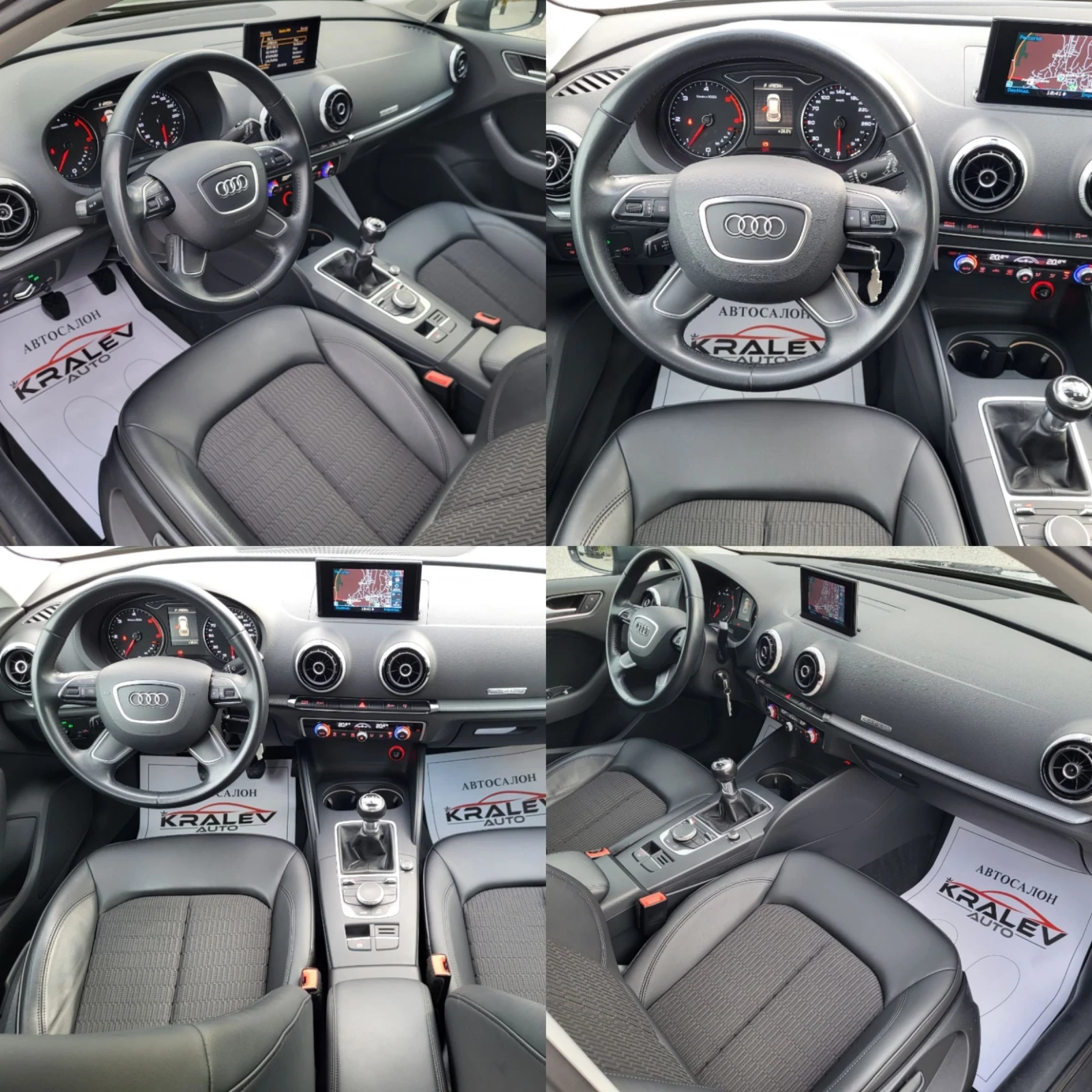 Audi A3 2.0TDI 4X4 EURO6 КОЖА/НАВИГАЦИЯ - изображение 8