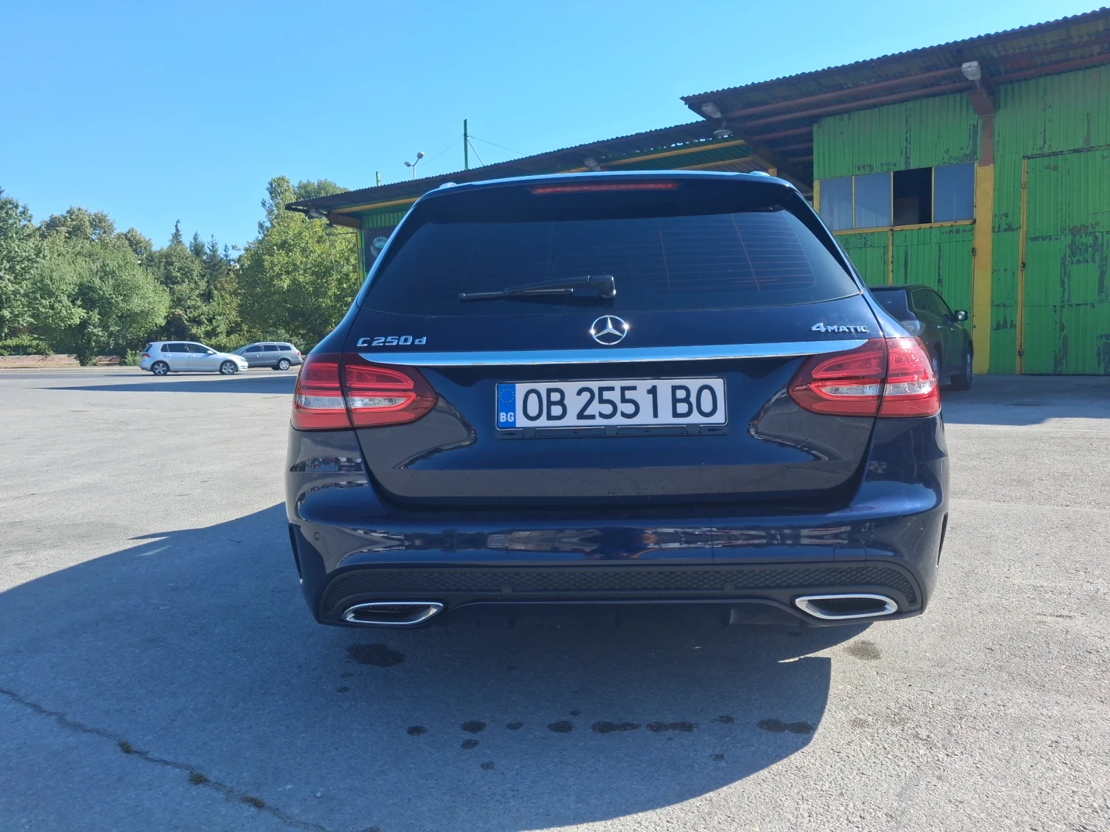 Mercedes-Benz C 250 Mercedes Benz C250D/4-Matic/СМЕНЕНА ВЕРИГА/ПАНОРАМ, снимка 10 - Автомобили и джипове - 56155468