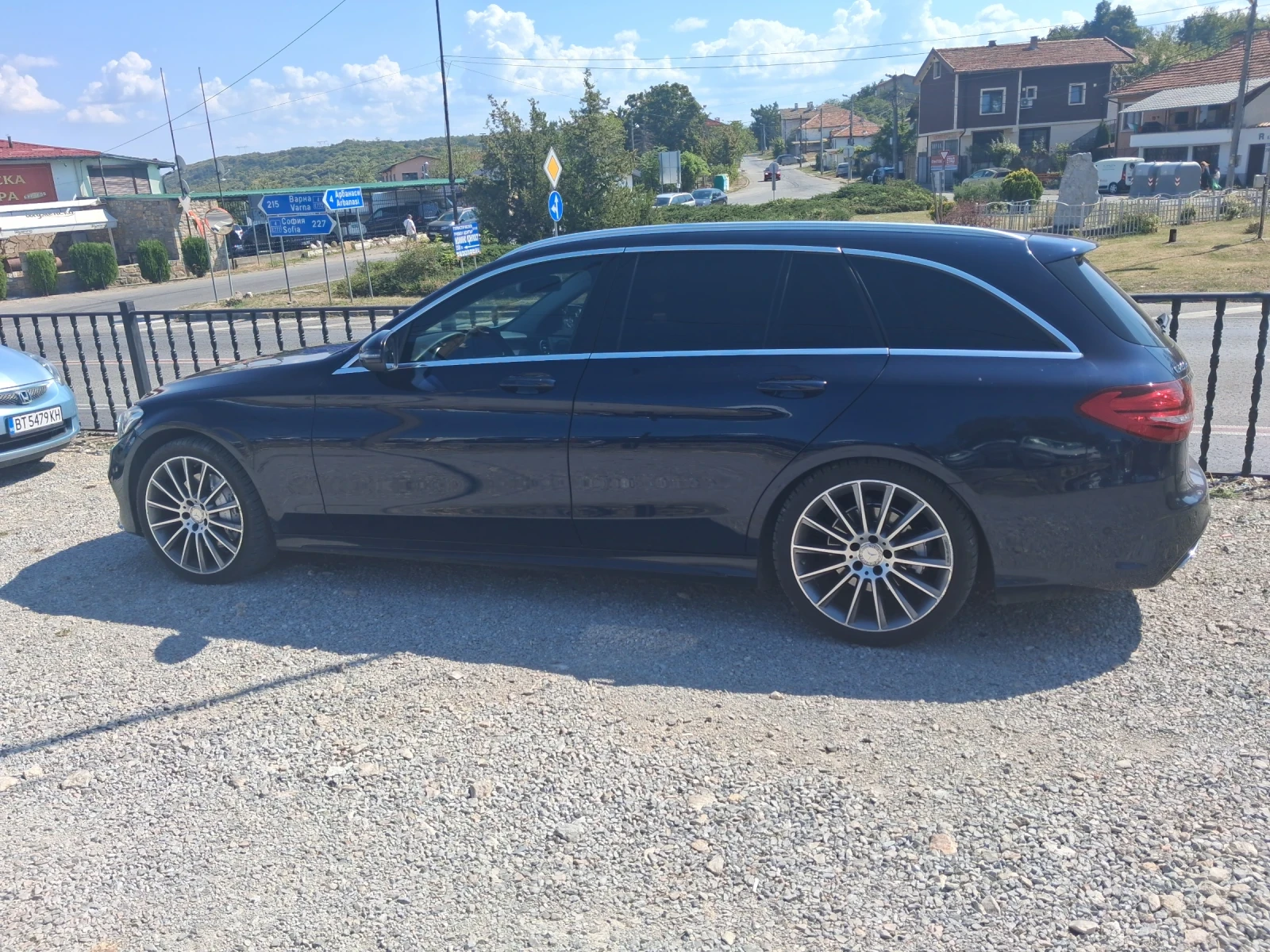 Mercedes-Benz C 250 Mercedes Benz C250D/4-Matic/СМЕНЕНА ВЕРИГА/ПАНОРАМ, снимка 17 - Автомобили и джипове - 56155468