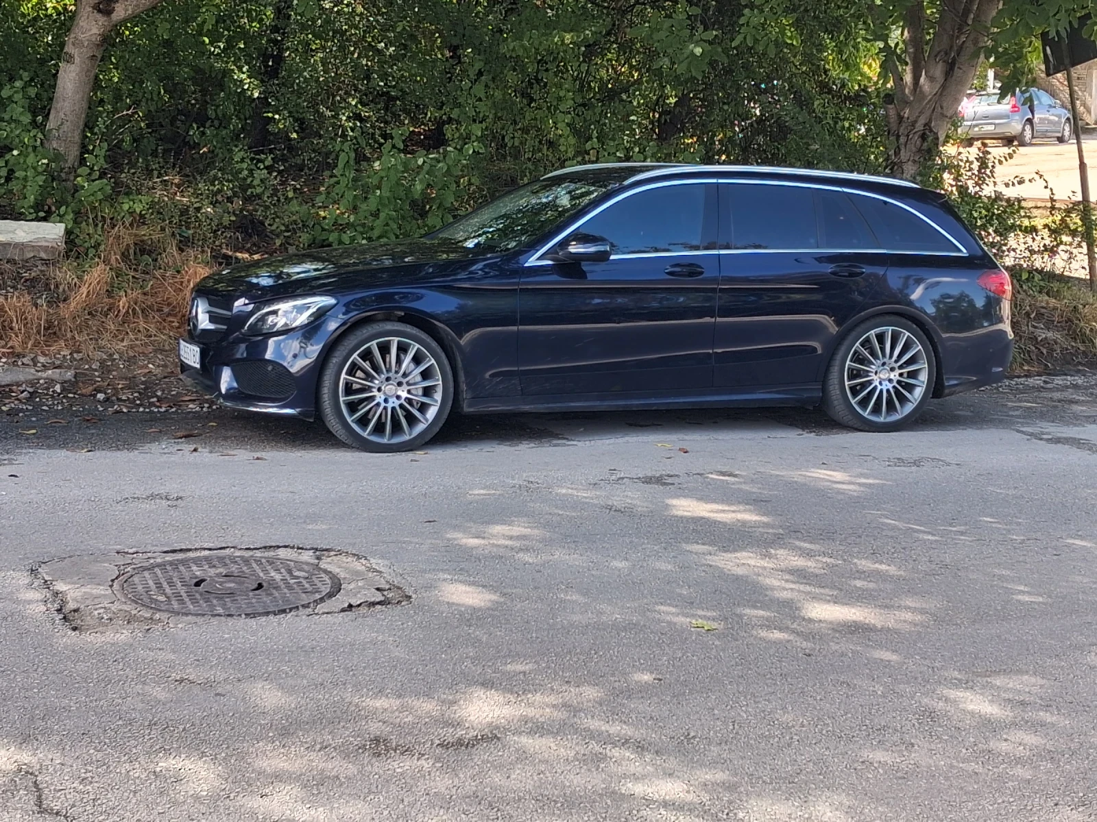 Mercedes-Benz C 250 Mercedes Benz C250D/4-Matic/СМЕНЕНА ВЕРИГА/ПАНОРАМ, снимка 7 - Автомобили и джипове - 56155468