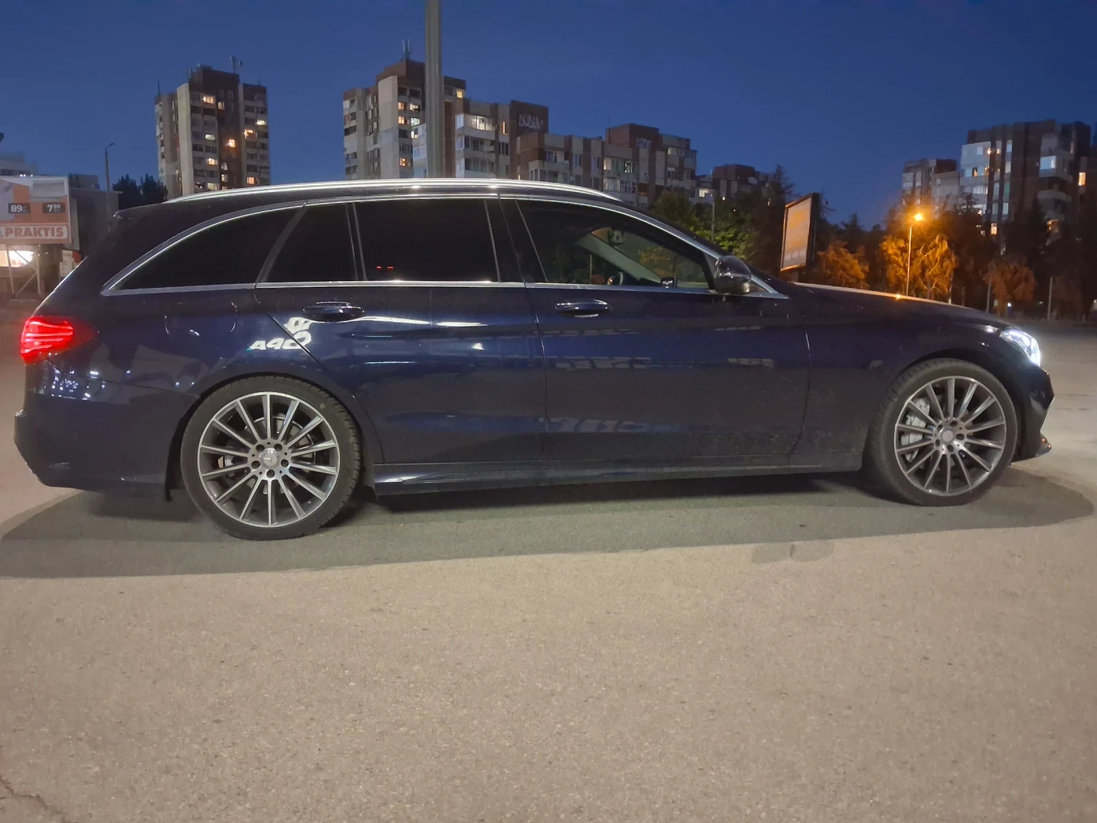 Mercedes-Benz C 250 Mercedes Benz C250D/4-Matic/СМЕНЕНА ВЕРИГА/ПАНОРАМ, снимка 12 - Автомобили и джипове - 56155468