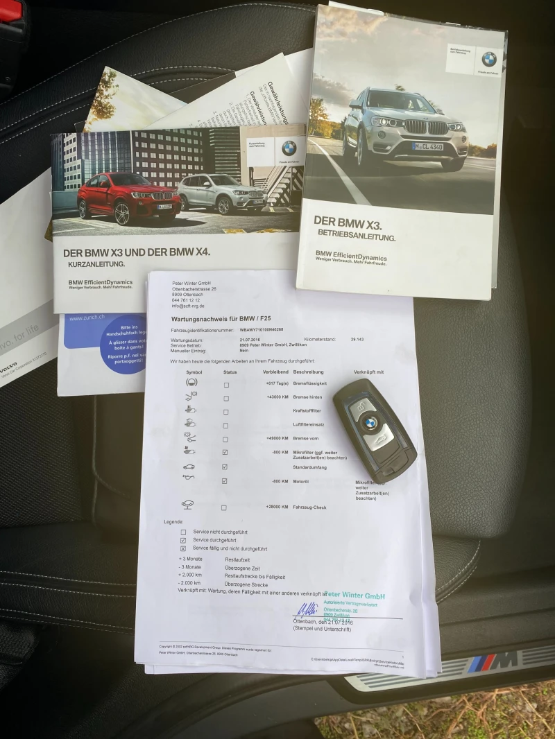 BMW X3 35D M-Paket Дистроник  Швейцария Топ състояние , снимка 17 - Автомобили и джипове - 51782221