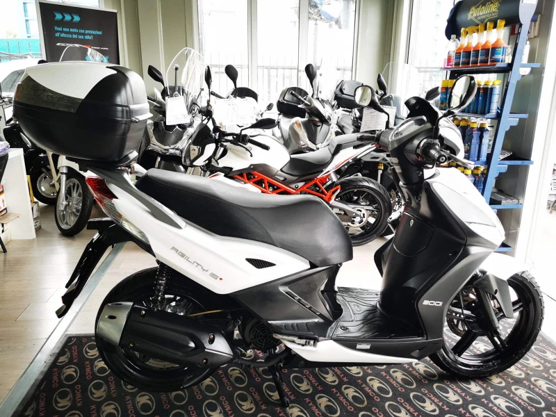 Kymco Agility 16+ 200i 04.2015г., снимка 5 - Мотоциклети и мототехника - 47295902