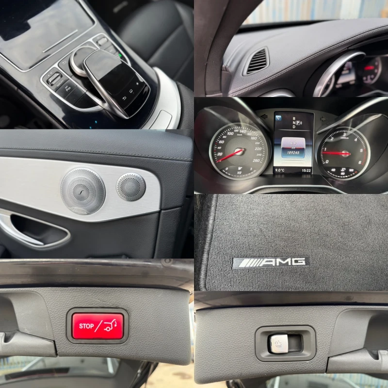 Mercedes-Benz C 220 * AMG LINE* LED* CAMERA* BURMESTER* , снимка 16 - Автомобили и джипове - 49192262