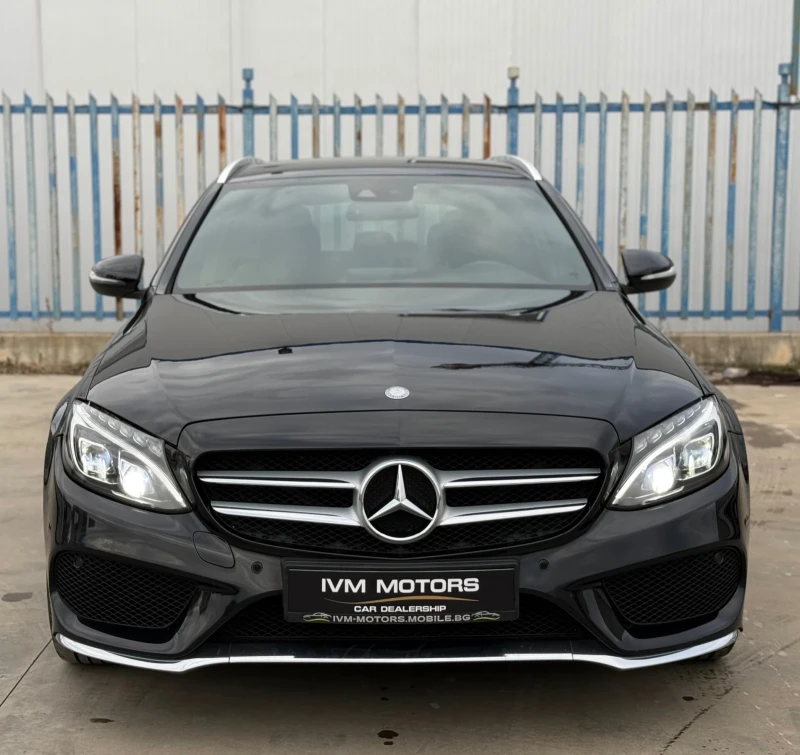 Mercedes-Benz C 220 * AMG LINE* LED* CAMERA* BURMESTER* , снимка 2 - Автомобили и джипове - 49192262