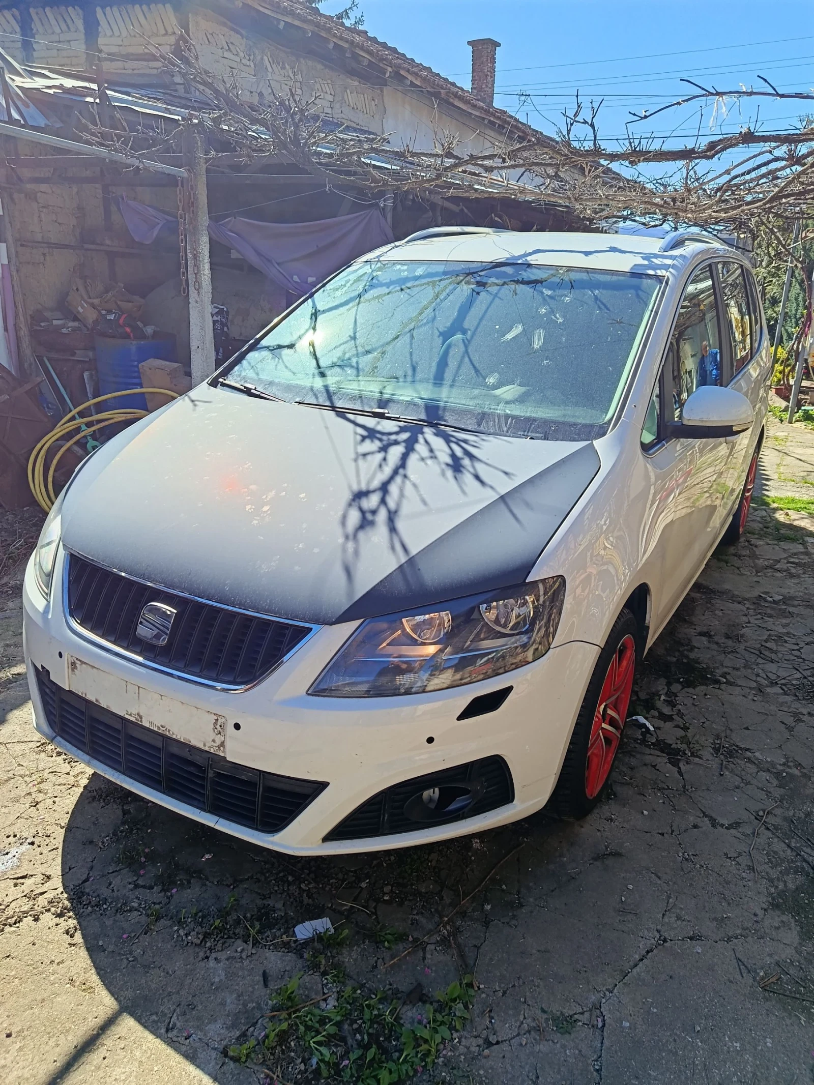 Seat Alhambra 2.0tdi, 140к.с., снимка 3 - Автомобили и джипове - 54154477