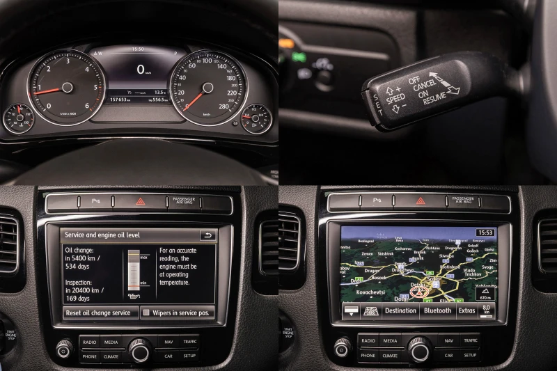 VW Touareg 3.0 TDI V6 * ТЕМПОМАТ * , снимка 14 - Автомобили и джипове - 52416767