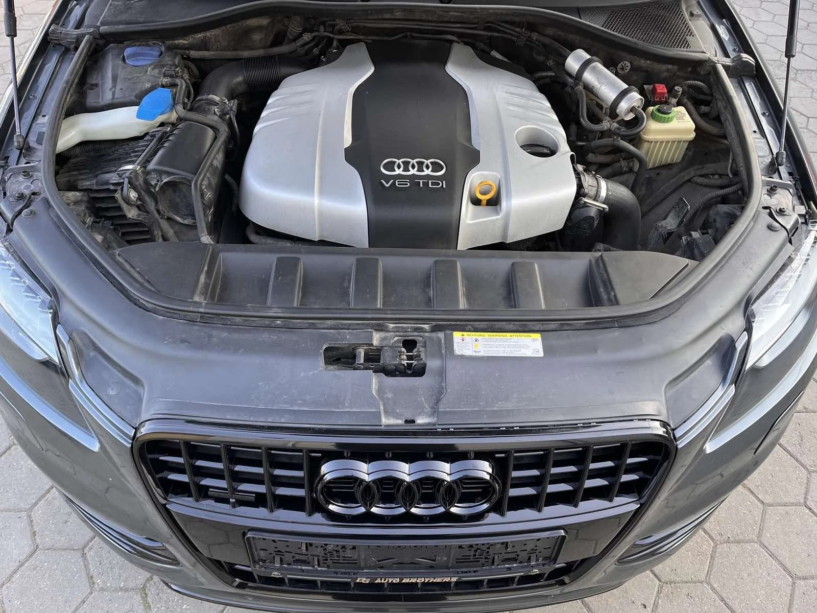 Audi Q7 W12/3.0d/8g/FULL PACKET/ПАНО+ КАМЕРА+ 7 места, снимка 8 - Автомобили и джипове - 53864110