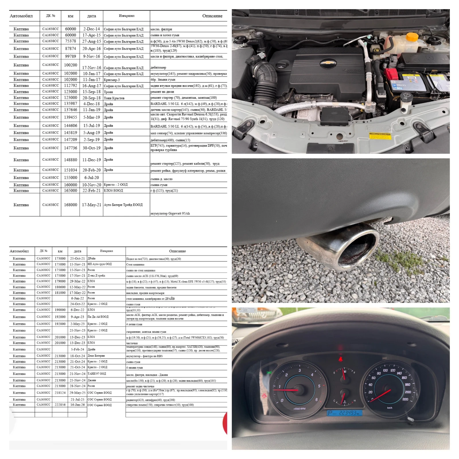 Chevrolet Captiva 2.2d/ТЕМПОМАТ/НАПЪЛНО ОБСЛУЖЕНА/ТОП КОЛА///, снимка 16 - Автомобили и джипове - 53903112