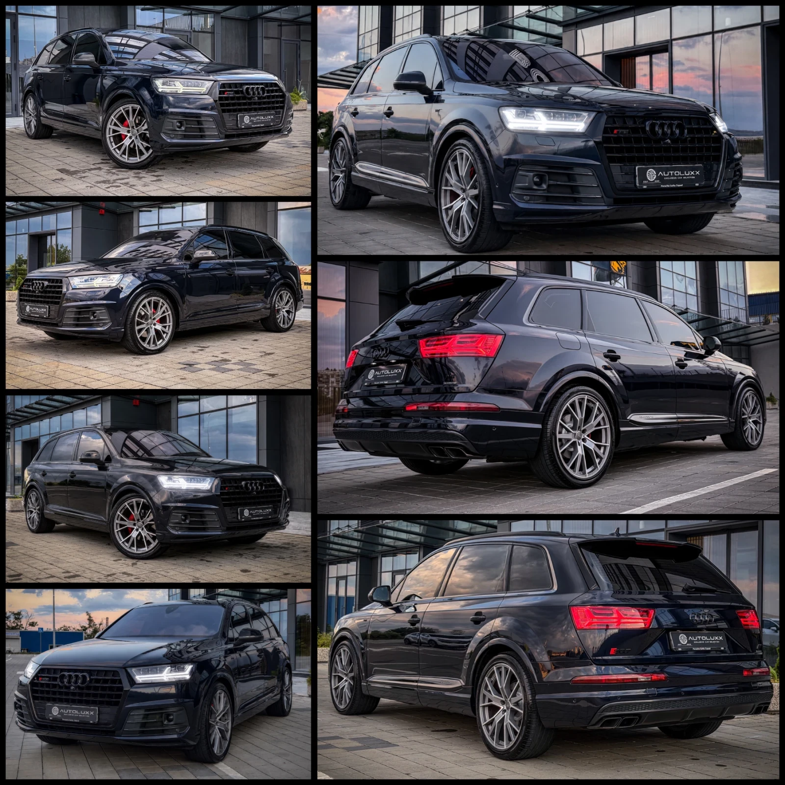 Audi Q7 3.0TDI/SQ7 ABT BLACK/3xTV/360/NIGHT/PANO/FULL MAXX, снимка 16 - Автомобили и джипове - 55192117