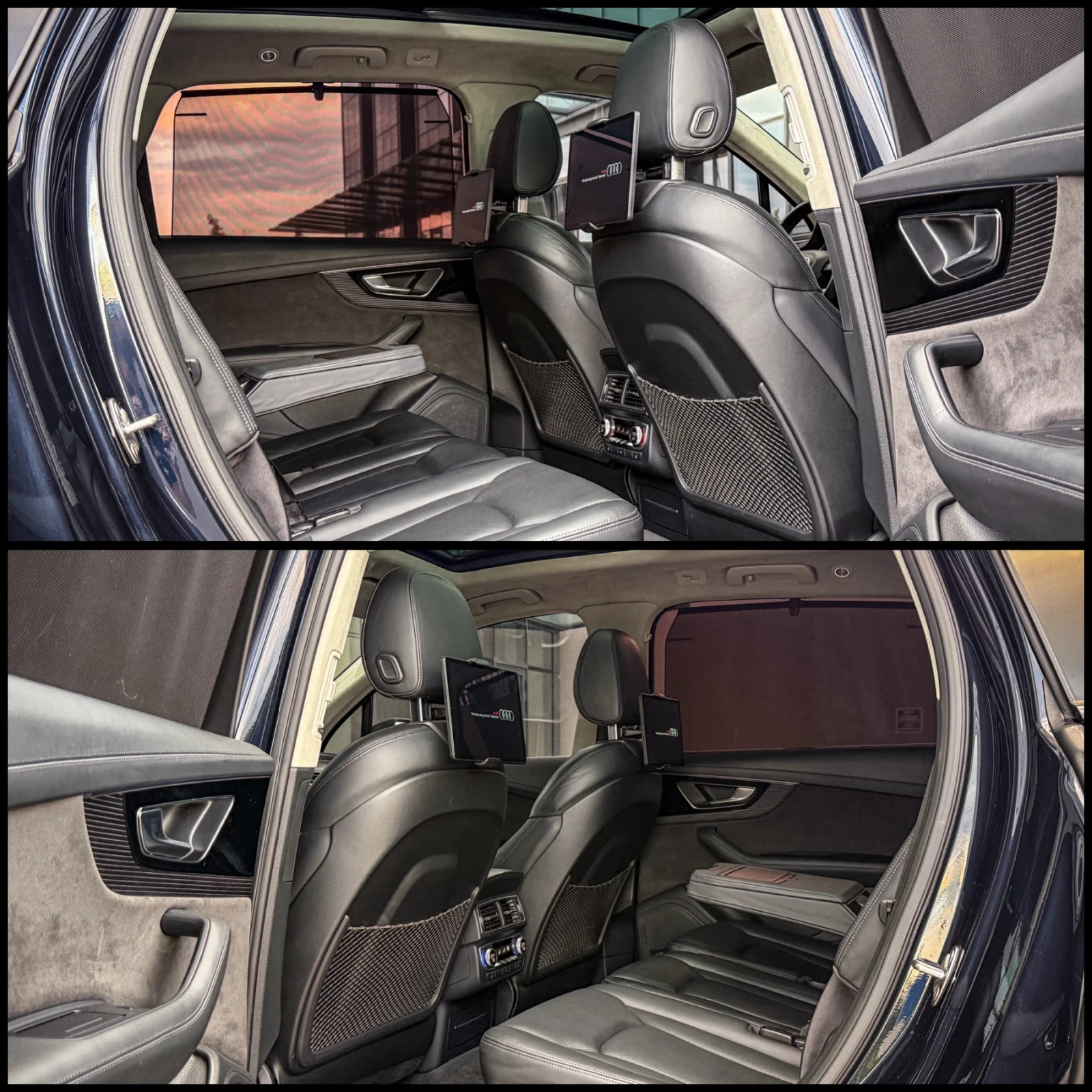 Audi Q7 3.0TDI/SQ7 ABT BLACK/3xTV/360/NIGHT/PANO/FULL MAXX, снимка 9 - Автомобили и джипове - 55192117