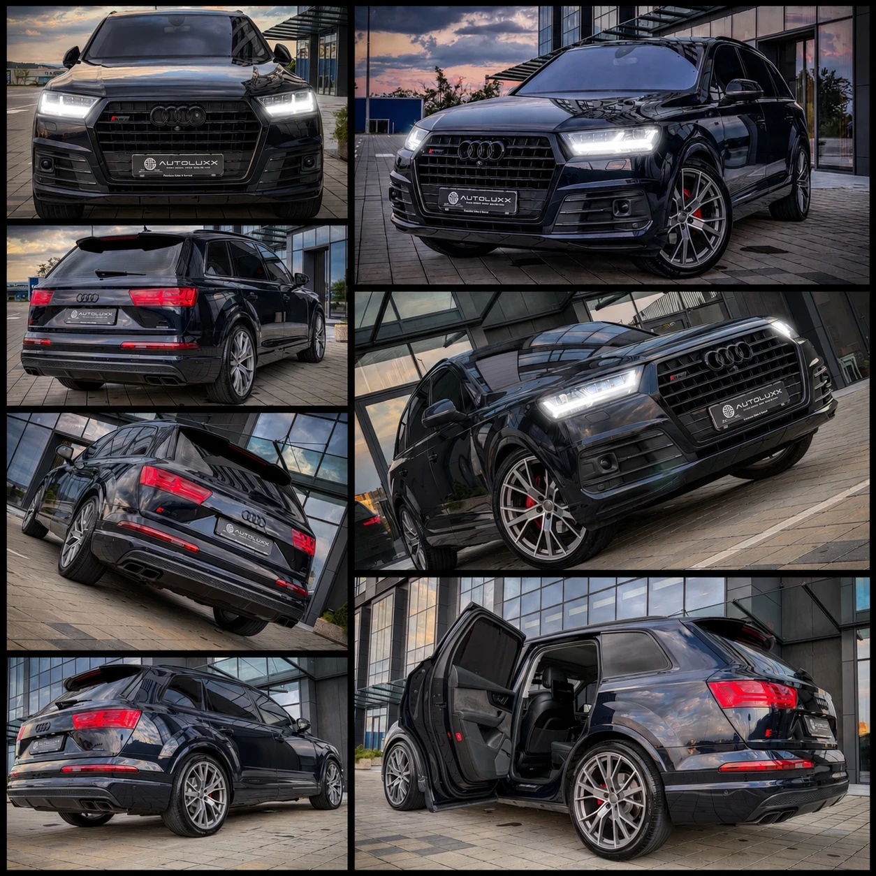 Audi Q7 3.0TDI/SQ7 ABT BLACK/3xTV/360/NIGHT/PANO/FULL MAXX, снимка 17 - Автомобили и джипове - 55192117