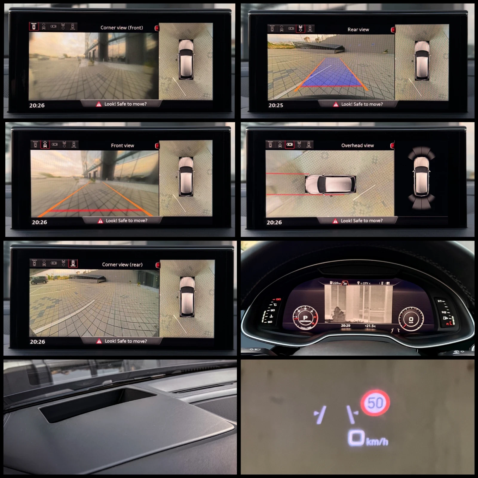 Audi Q7 3.0TDI/SQ7 ABT BLACK/3xTV/360/NIGHT/PANO/FULL MAXX, снимка 11 - Автомобили и джипове - 55192117