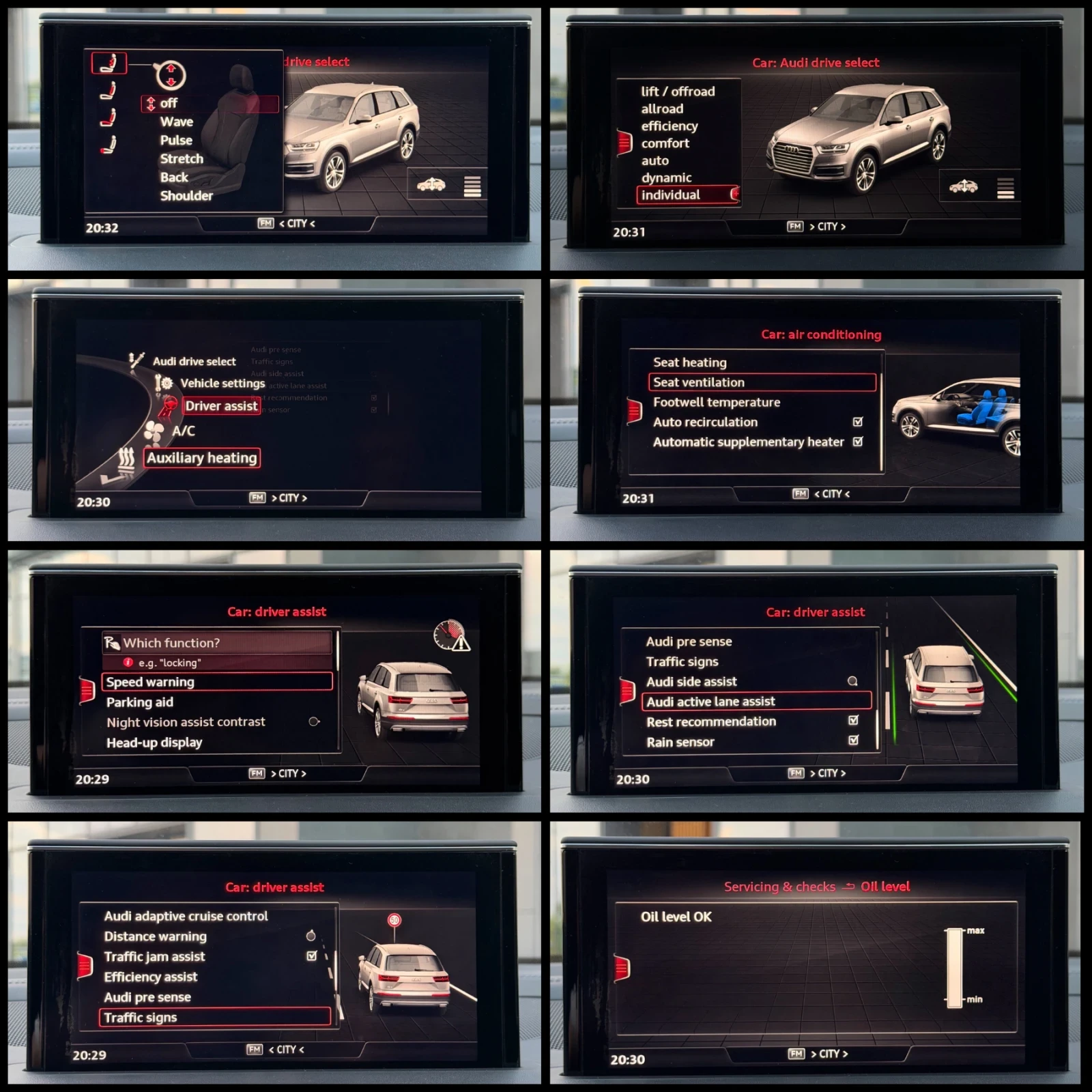 Audi Q7 3.0TDI/SQ7 ABT BLACK/3xTV/360/NIGHT/PANO/FULL MAXX, снимка 13 - Автомобили и джипове - 55192117