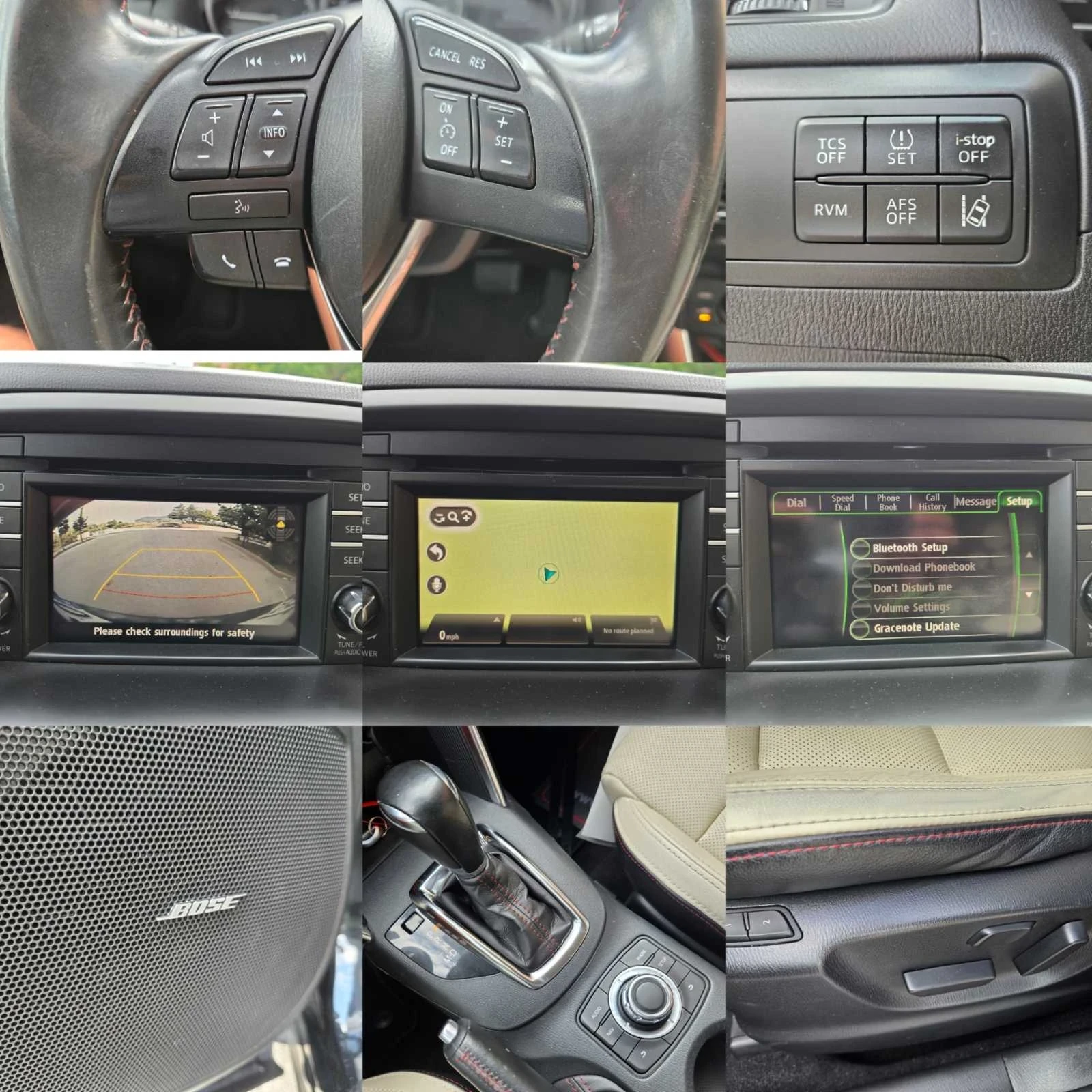 Mazda CX-5 АВТОПИЛОТ* BOSE* KeyLess* КАМЕРА* ПОДГРЕВ, снимка 14 - Автомобили и джипове - 55378014