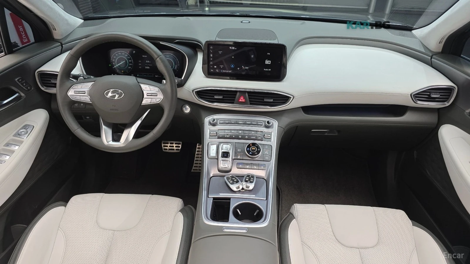 Hyundai Santa fe CALLIGRAPHY/HEV-1.6/PANOROOF/DRIVE-ASSISTS/4WD, снимка 6 - Автомобили и джипове - 55403723