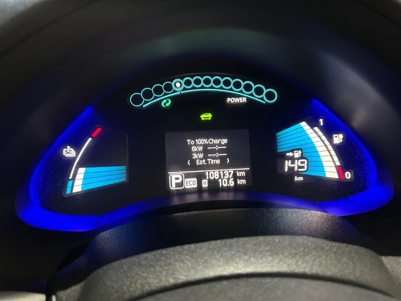 Nissan Leaf  3БР. 30kW 109кс 2017г Face Lift Пробег 170км, снимка 17 - Автомобили и джипове - 44350209