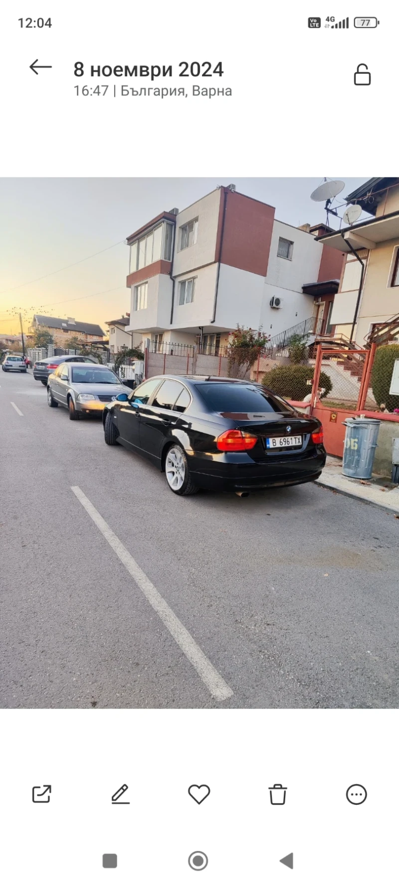 BMW 320, снимка 2 - Автомобили и джипове - 48849667