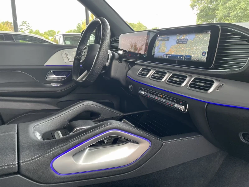 Mercedes-Benz GLE 450 ADVANCED/367HP/AMG/PANO/AHK/BURM/360/MEMO/HUD/410g, снимка 8 - Автомобили и джипове - 51965284