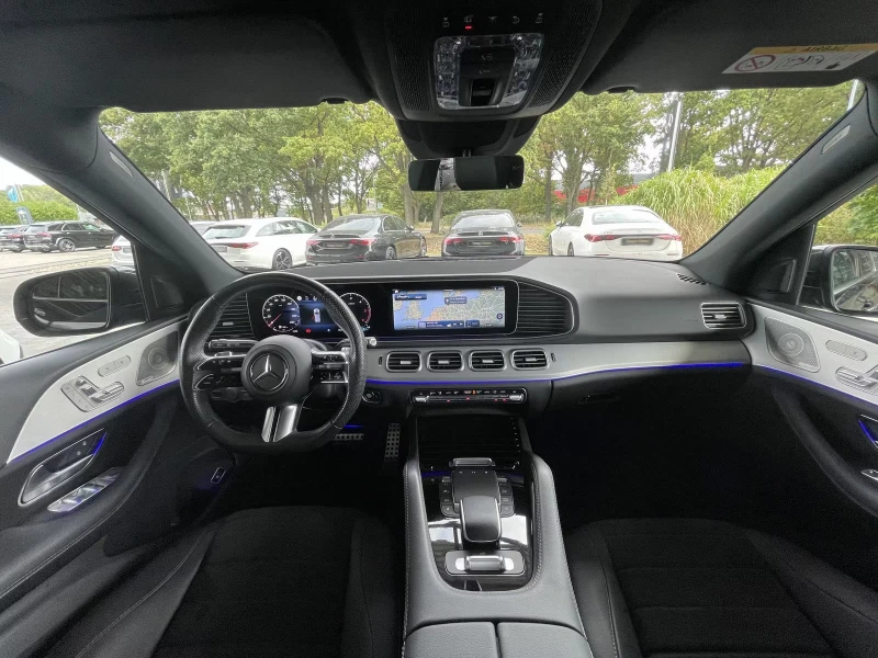 Mercedes-Benz GLE 450 ADVANCED/367HP/AMG/PANO/AHK/BURM/360/MEMO/HUD/410g, снимка 6 - Автомобили и джипове - 51965284