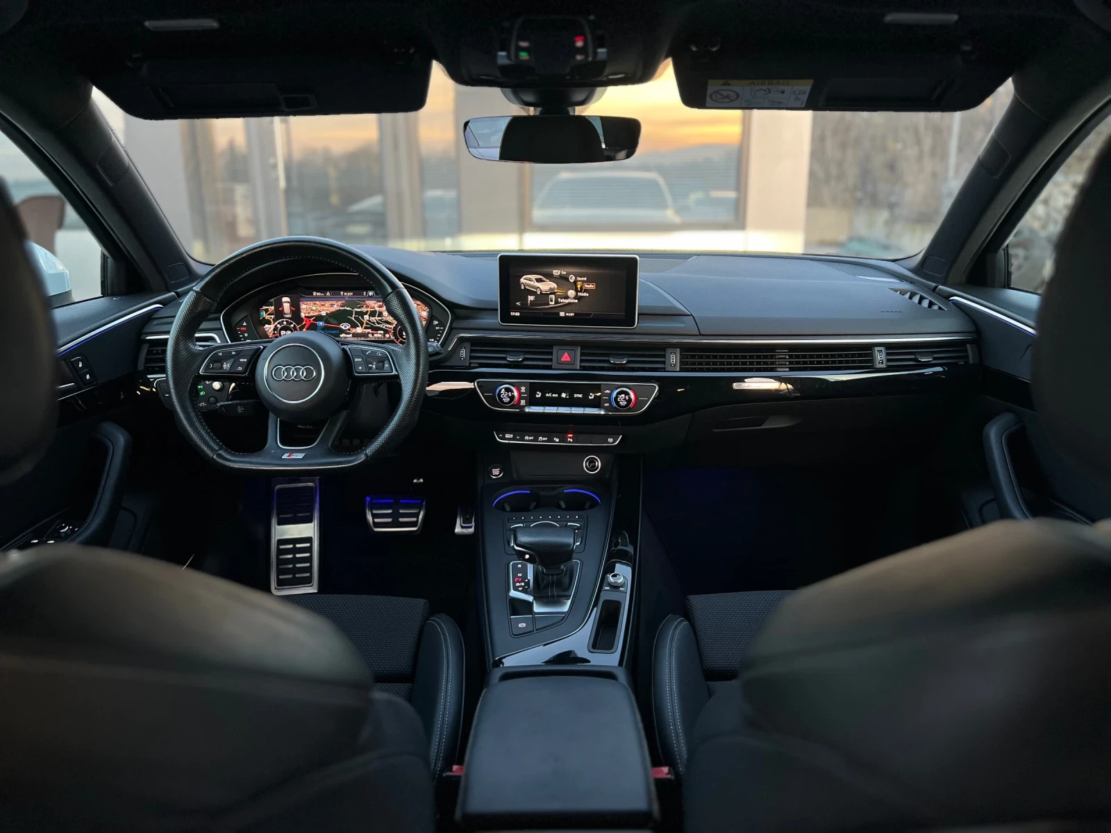 Audi A4 S-LINE / ТАБЛЕТИ НА ЗАДНИ СЕДАЛКИ / BANG&OLUFSEN - изображение 7