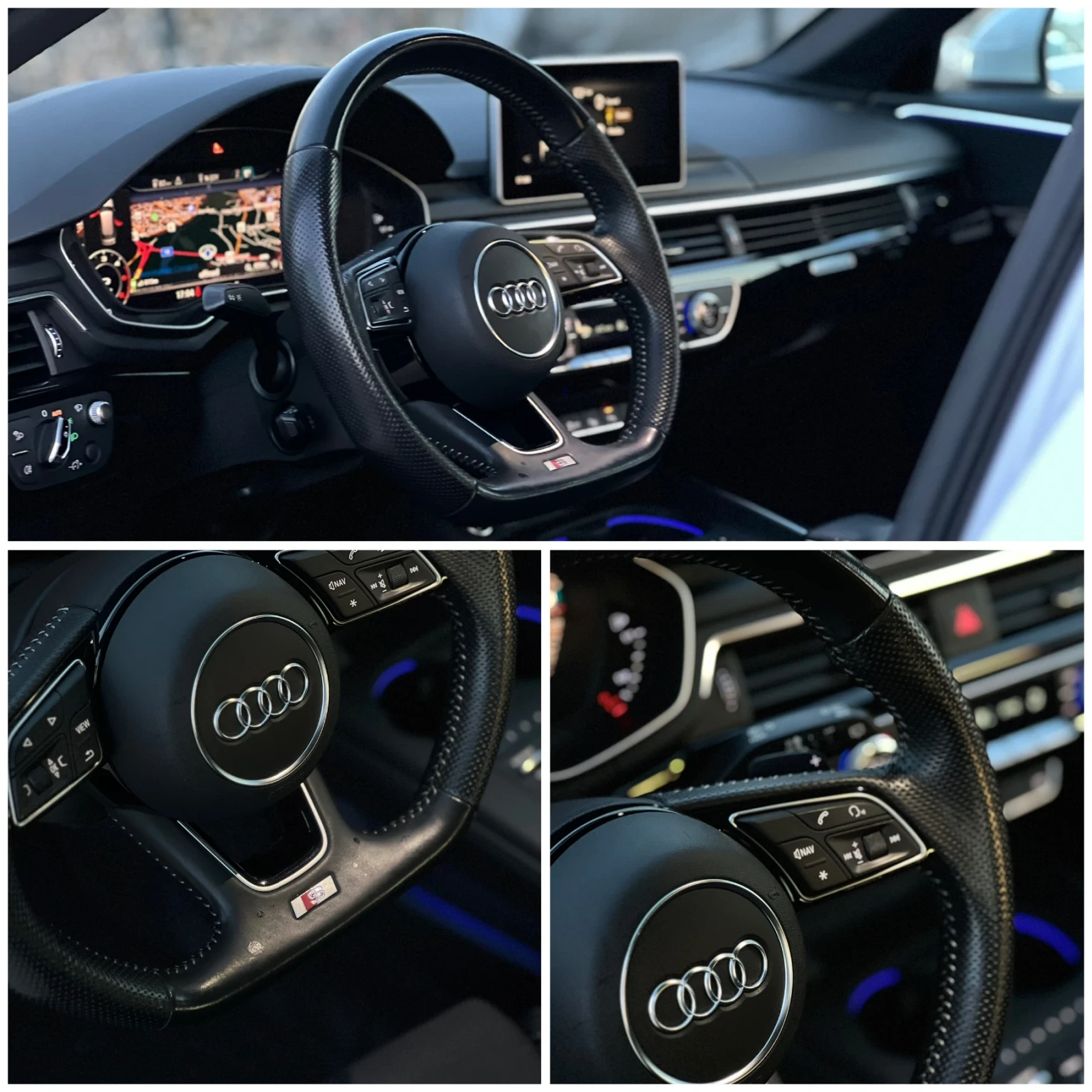 Audi A4 S-LINE / ТАБЛЕТИ НА ЗАДНИ СЕДАЛКИ / BANG&OLUFSEN - изображение 9