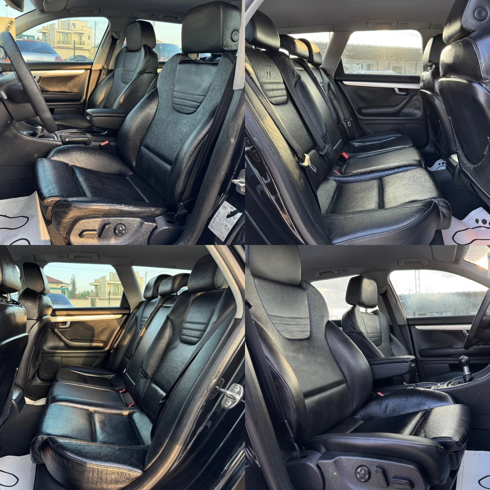 Audi A4 S-line* RECARO* КОЖА, снимка 14 - Автомобили и джипове - 54685061