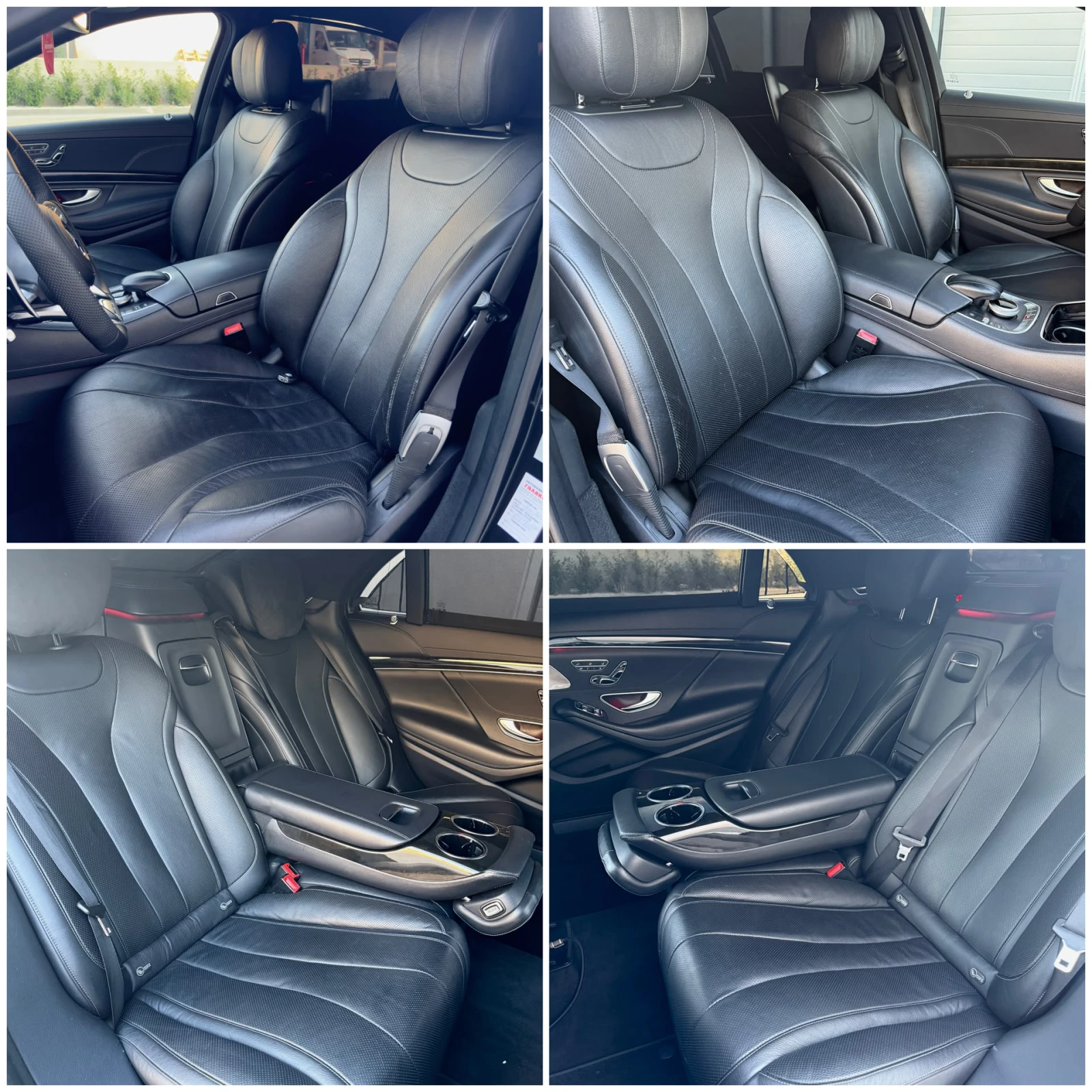 Mercedes-Benz S 350 6.3 AMG OPTIC/PANO/ACTIVE SOUND/DISTR+ /3xTV/LONG , снимка 11 - Автомобили и джипове - 55604995