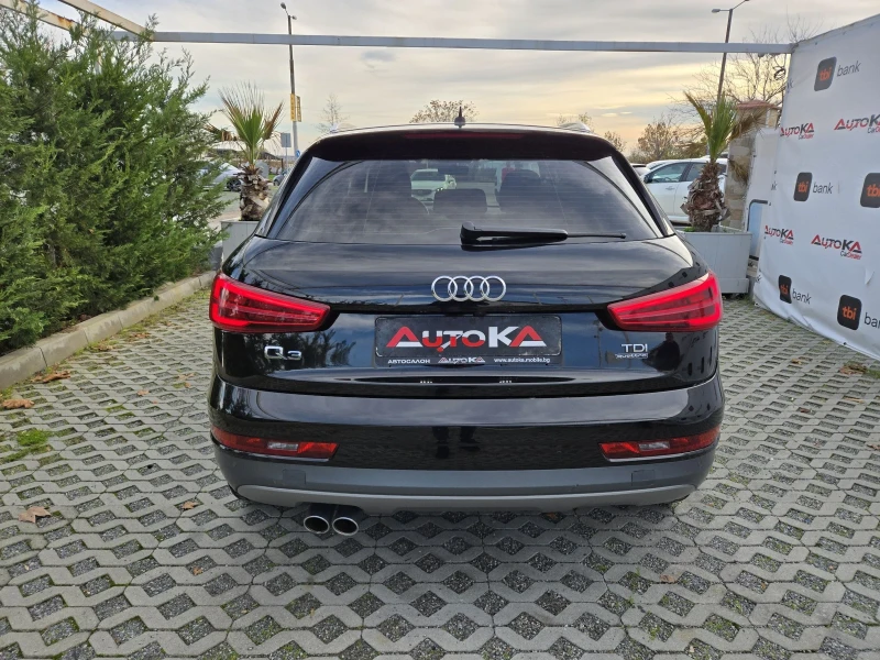 Audi Q3 2.0TDI-150кс= FACE= LED= КАМЕРА= ПОДГРЕВ= 4Х4, снимка 4 - Автомобили и джипове - 52541318