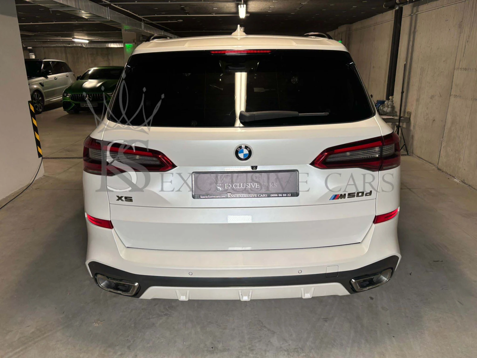 BMW X5 M50d* M-SPORT* LASER* H/K* PANO* HUD* ВАКУУМ*  - изображение 5