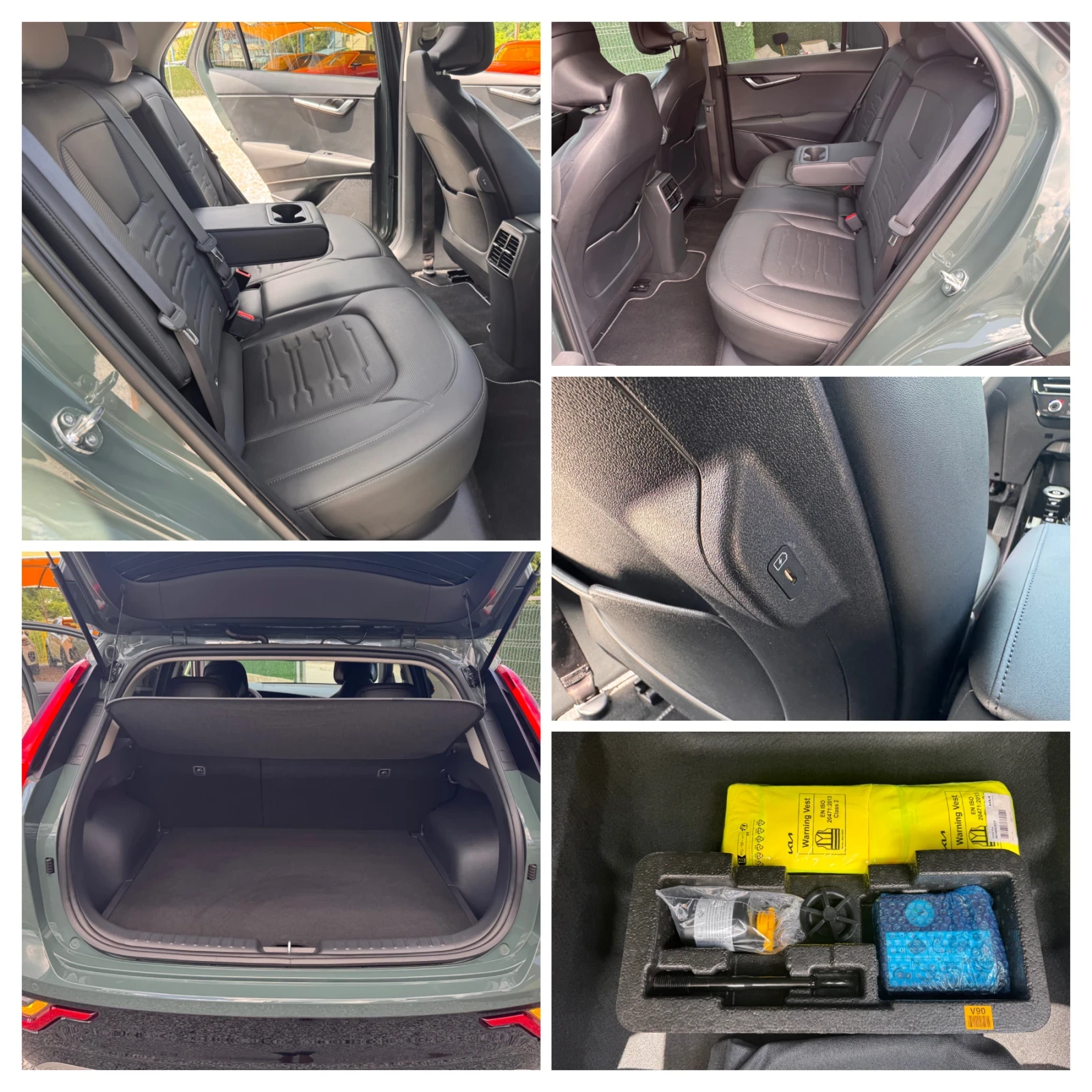Kia Niro SOH-100%/14200km/ГАРАНЦИЯ ДО 03.2029/НОВА КОЛА///, снимка 13 - Автомобили и джипове - 54915028