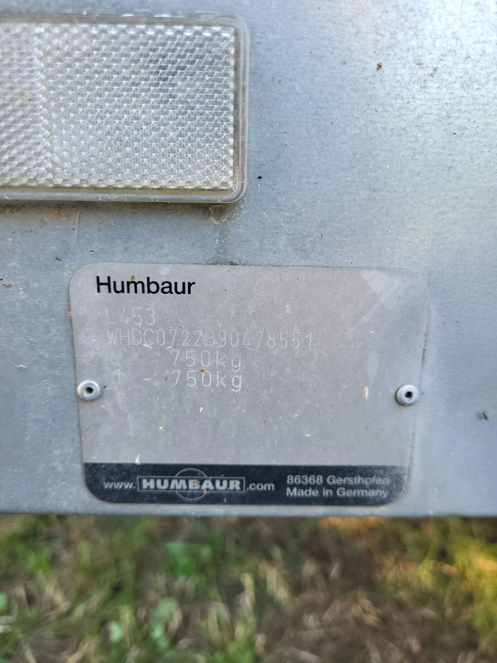 За автомобил Humbaur, снимка 5 - Ремаркета - 56106794